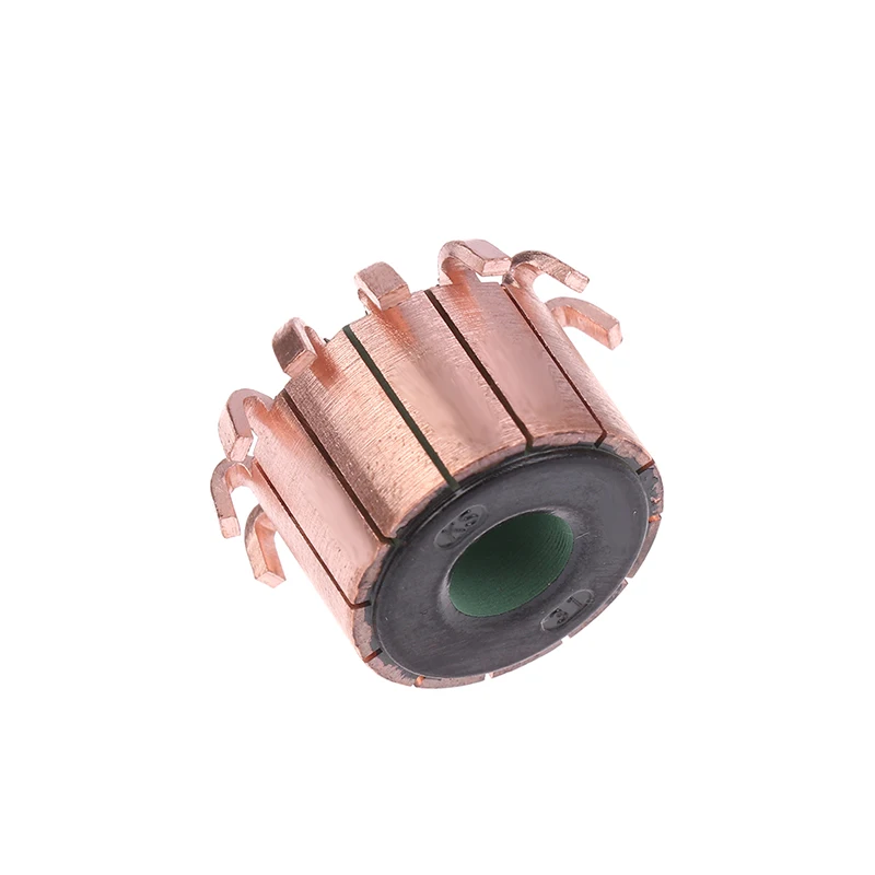 뜨거워요 1개 구리 후크형 전기 모터 정류자 23x9x17mm 12P 톱니 구리 후크형 전기 모터 정류자