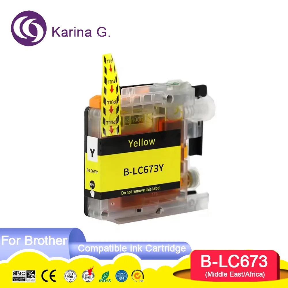 LC673 Compatible color Ink Cartridge LC673 for  MFC-J2320 MFC-J2720 Printer