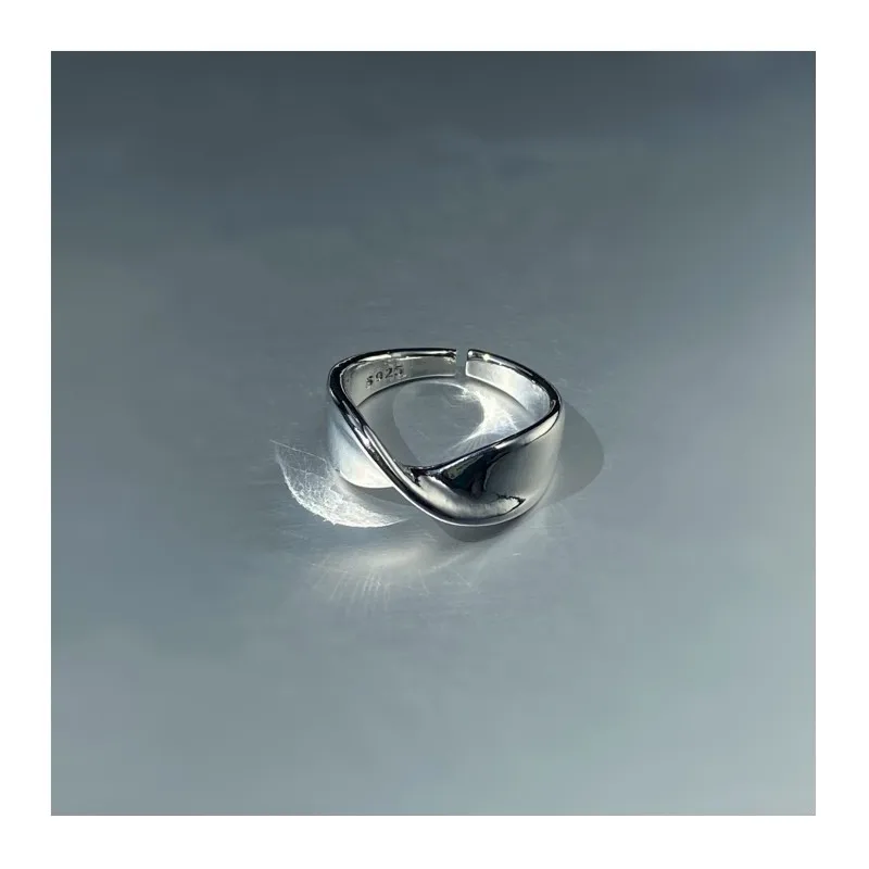2022 K-pop New SUGA with The Same Bow Ring Usmobi Ring Design PROOF Album INS Trend Accessories Women's Jewelry Couple Gifts 6