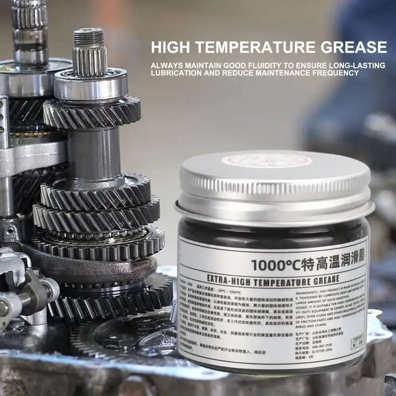 High Temp Bearing Grease Anti-Wear Chain Lubricant High-Temperature Waterproof Industrial Accessories Multi-Function Marine