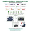 LiFePO4 Battery 48V 200Ah 10Kwh 16S BMS 51.2V 100Ah 120Ah 300Ah Lithium Battery Pack 6000+ Cycles CAN RS485 For Solar EU STOCK 4