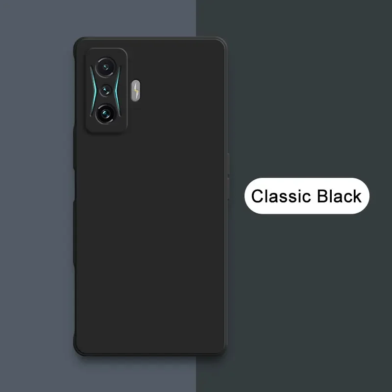 Square Liquid Silicone Full Protective Soft Fashion Phone Case Cover