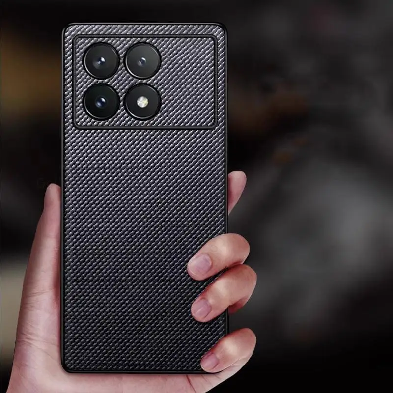 Per Xiaomi Redmi K70 Pro Custodia Antiurto In Fibra Di Carbonio Per Redmi K70E K60 Cover Protettiva Ultra Sottile Per Redmi K60 K70 Pro