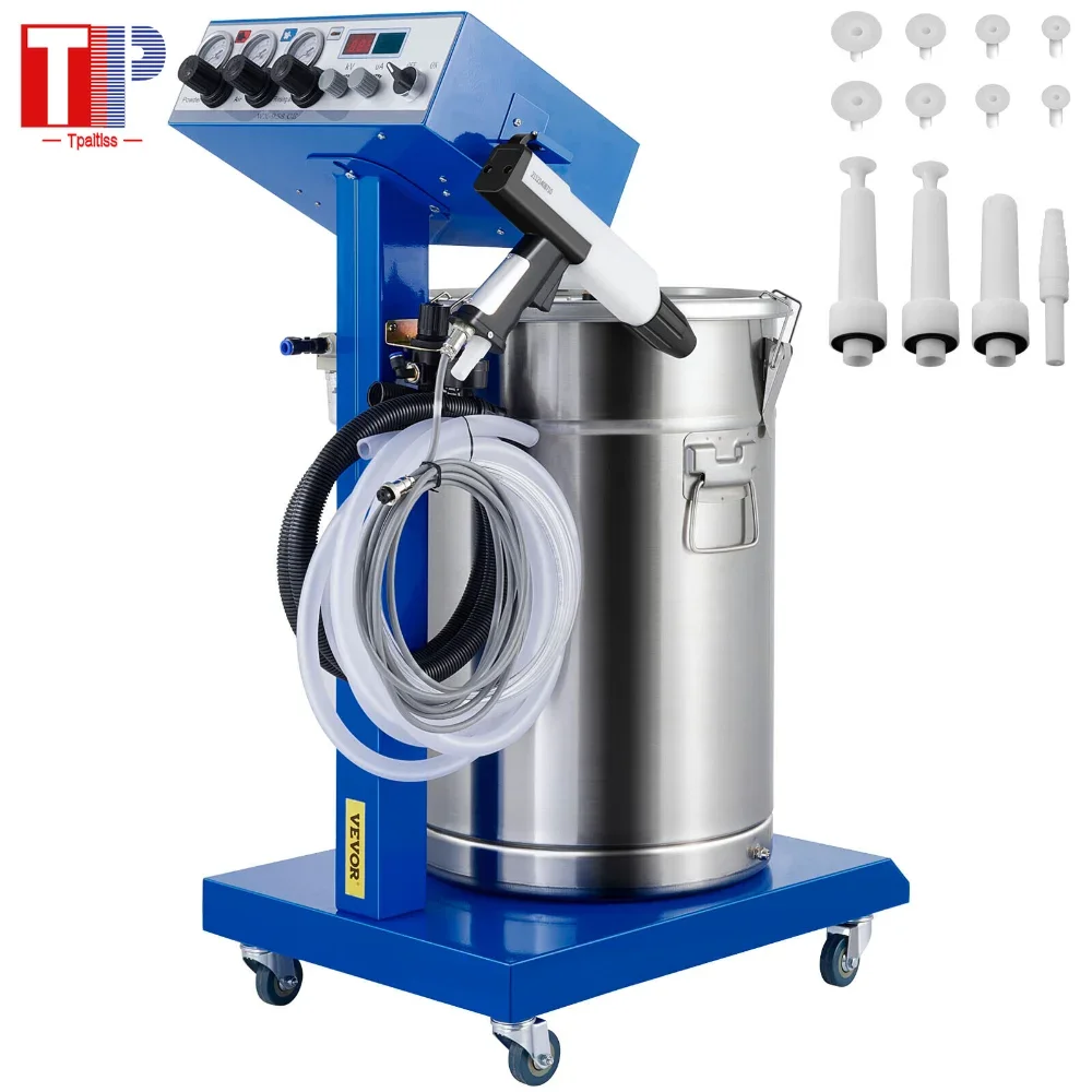 

Tpaitlss WX-958 Electrostatic Spray Powder Coating Machine Spraying Gun Paint System