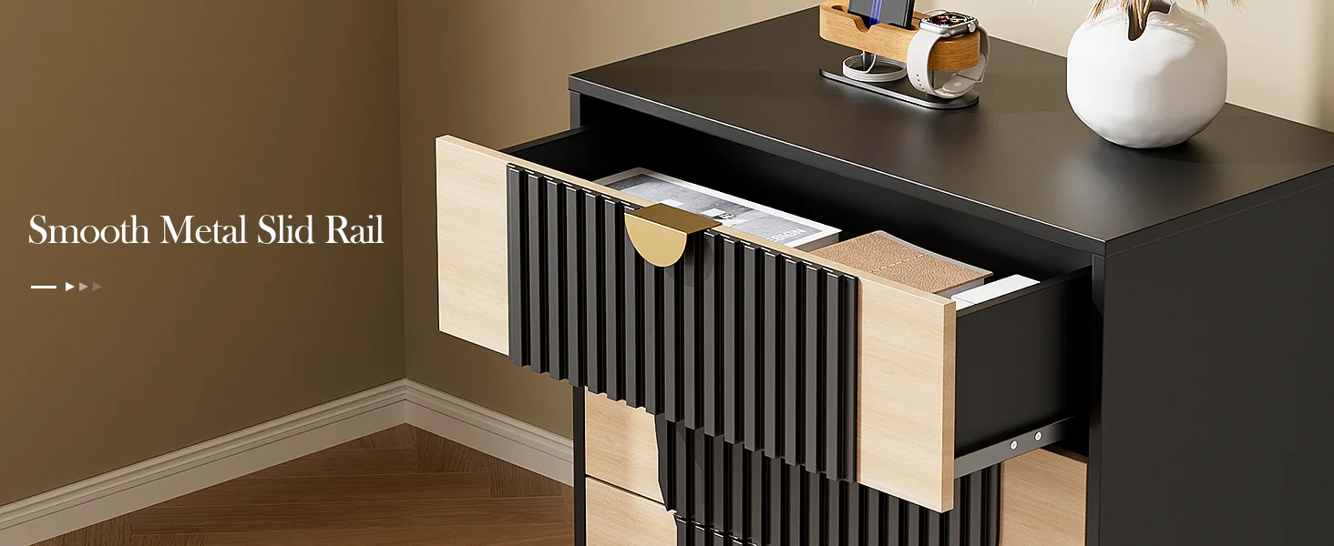 3 Drawer Nightstand