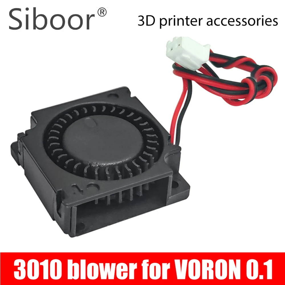 

3010 Turbo Blower Brushless Fan DC 24V 30x30x10mm Sleeve Bearing Motor Silent Turbine Cooler For Voron 0/0.1 3D Printer Parts
