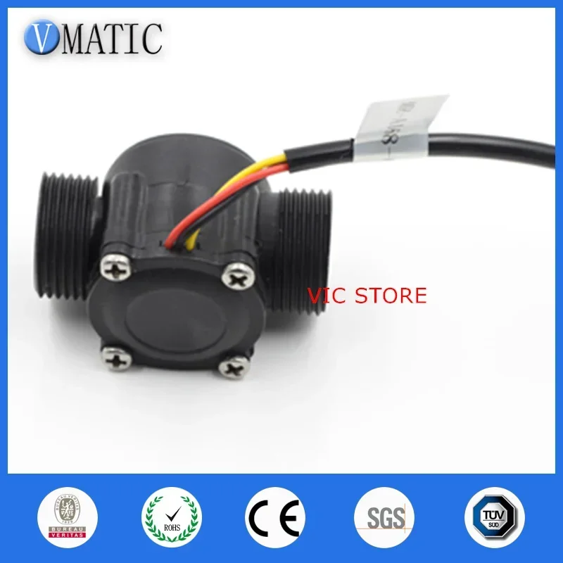 VCA168-6 Nylon G3/4" Water Heater Gas Electric Heating Solar Energy Pulse Signal Water Flow Sensor