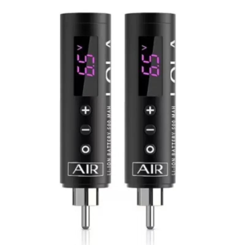 1500 mAh INKIN LOLA AIR Machine Pen Battery Mini Wireless Tattoo Power Supply Battery Pack USB Cable for RCA Connector Pen tattoo accessories tattoo power supply tattoo battery pack