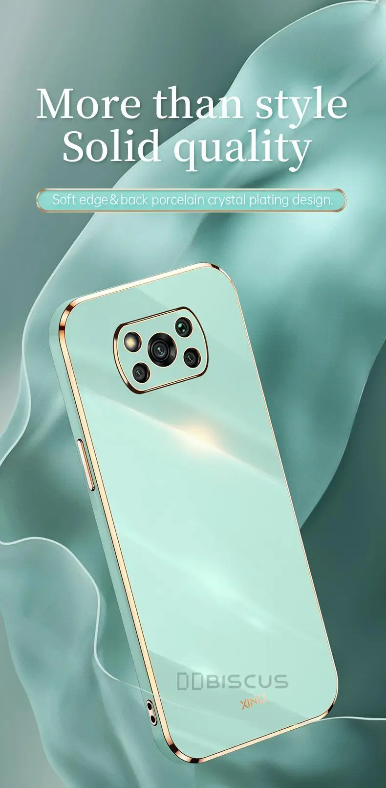 Custodia per Poco X3 Pro X3 NFC F3 GT M3 Pro Placcatura di Lusso Morbido Silicone Gel Funda Carcasa Coque_voghion.com