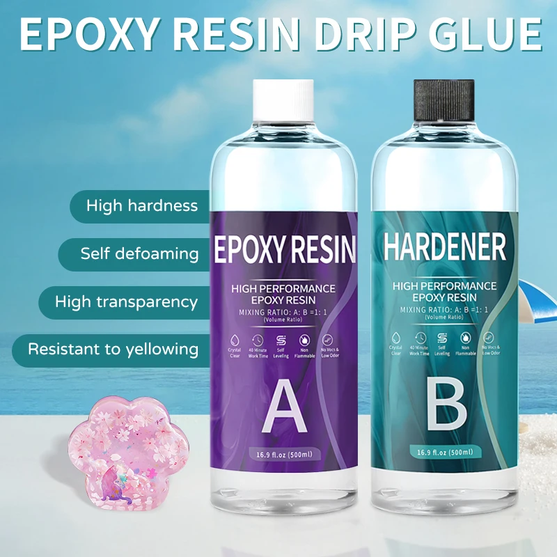 Super Clear Water Liquid Epoxy Resin 3: 1 Ab Glue for Wooden Table - China Epoxy  Resin Hardener, Hardness Epoxy Resin