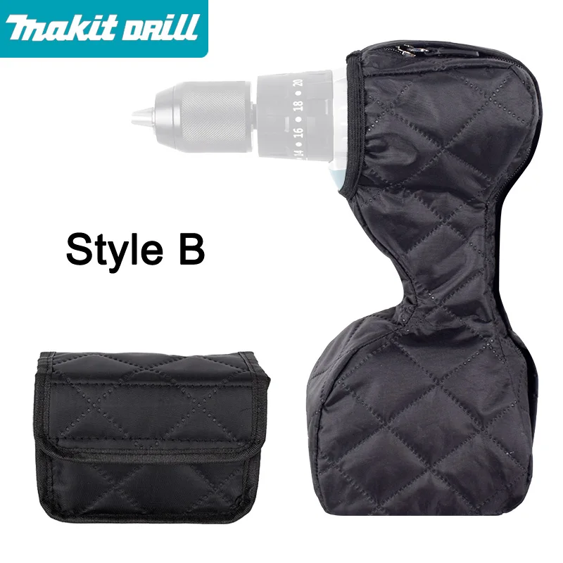 스크루드라이버 케이스, 얼음 나사 브러시리스 충전식 배터리 수축 팩 보호 및 서리 보호 커버