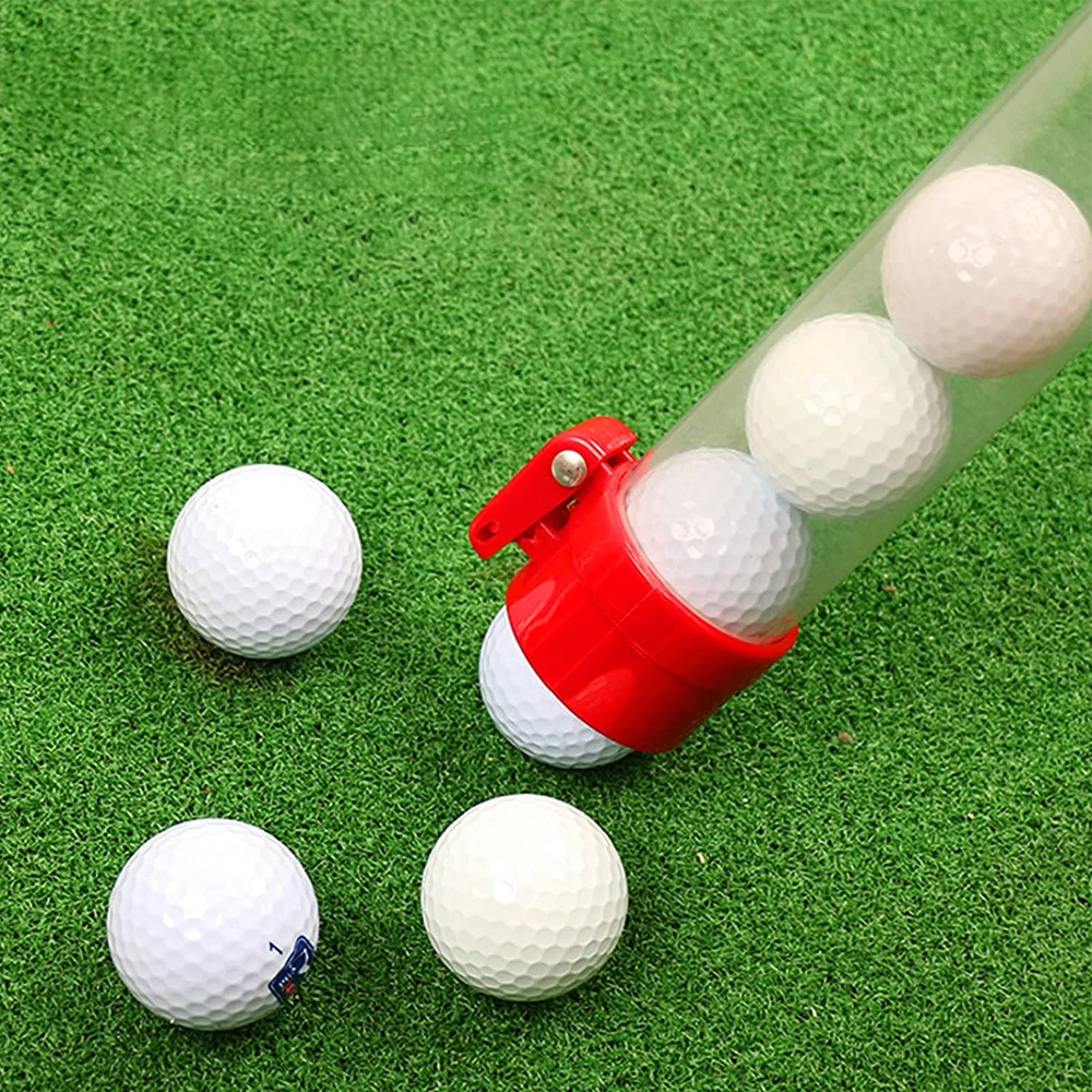 Golf Ball Picker Shag Tube Plastic with Ball Release Retrievers