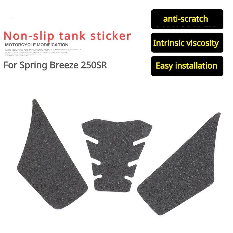 For spring breeze 250SR Motorcycle fuel tank pad protection sticker Fuel Tank Side Protection Sticker men winter sweater neck protection knitting solid color pullover turtleneck keep warm casual elastic soft spring sweater for dai