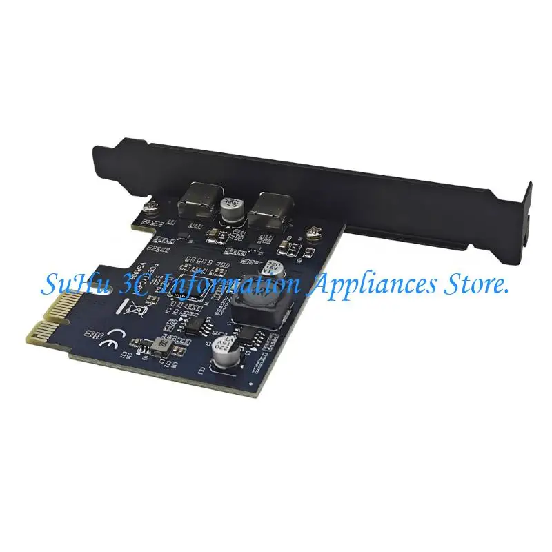 더블 타입 C 포트와 5Gbps를 제공하는 데스크탑 컴퓨터용 USB3.2 PCI..