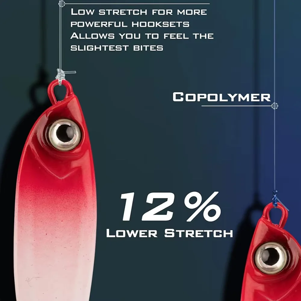 ThornsLine 500 m Nylon-Angelschnur, maximale Zugkraft, 6–41 lb, superstärkere Nylonschnur, japanische Monofilament-Salzwasser-Süßwasserschnur, Pesca – Detail 5