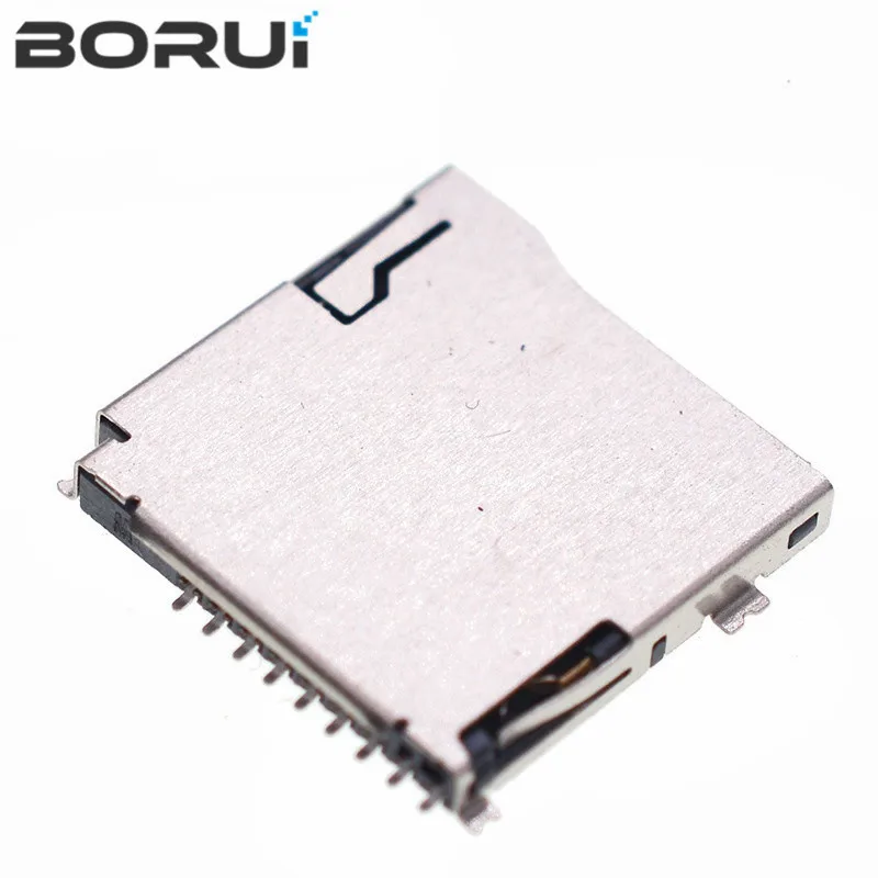 Push-Push Type TF Micro SD Card Socket Adapter Automatic PCB Connector 10PCS micro sd card connector