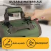 1 Piece Multifunctional Roll Up Tool Bag, Wrench Roll, Car First Aid Kit Wrap Roll Organizer, Hanging Tool Zipper Tote Bag 3