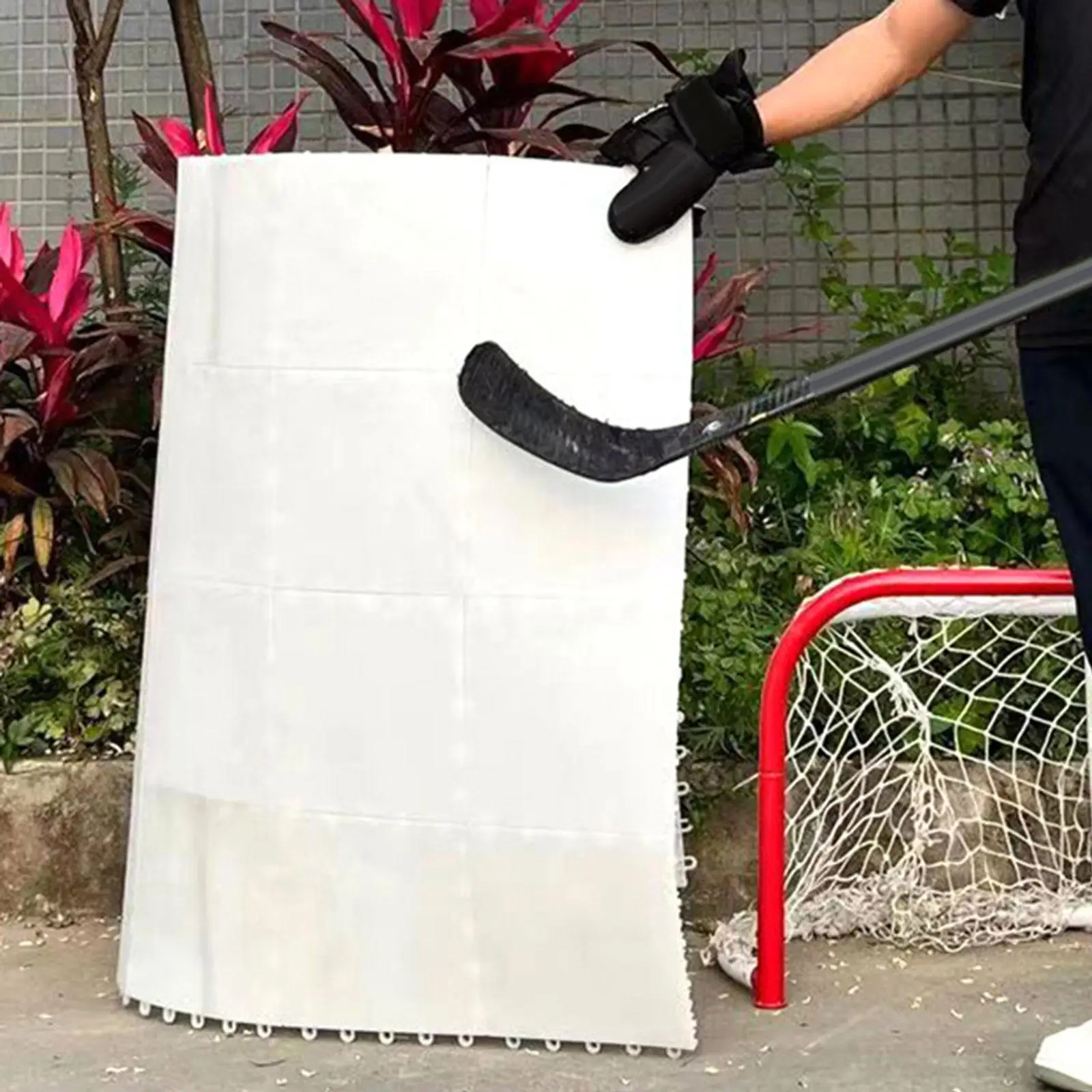 4 Pieces Ice Hockey Board PETG Sports Training Tool Smooth Surface Hockey Pad