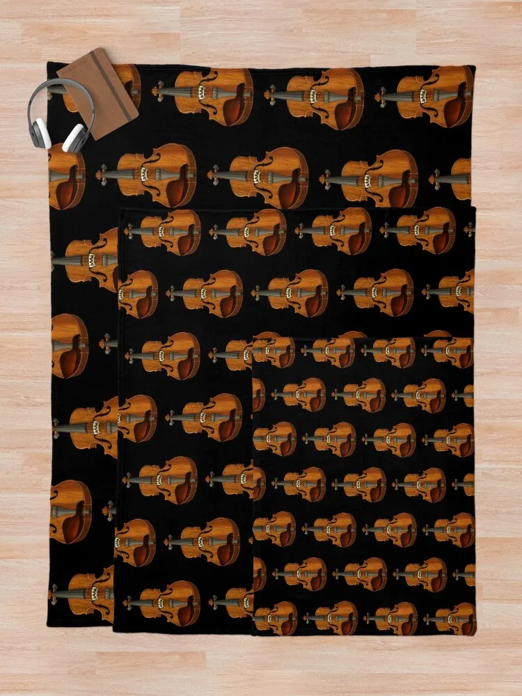Violin Throw Blanket Camping Blanket Sleeping Bag Blanket