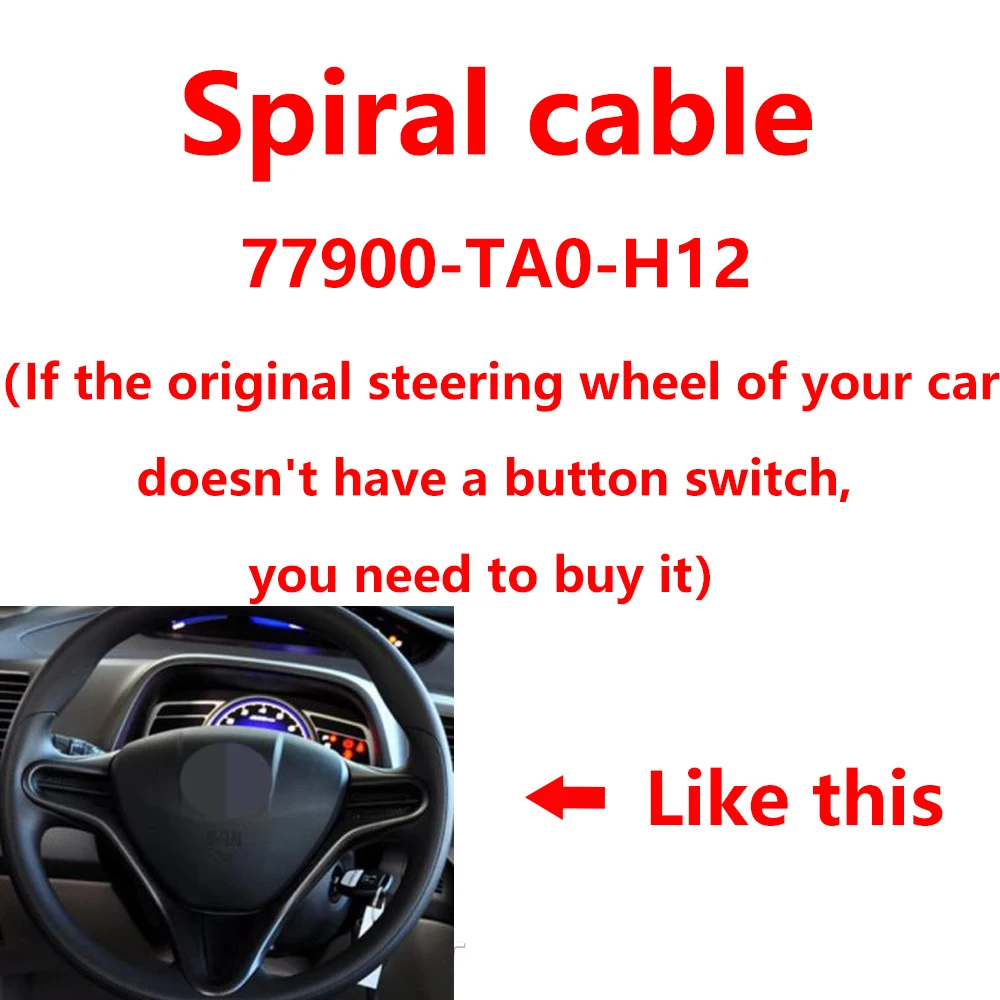 

Новый аудиокабель для кнопки рулевого колеса/пружина часов для Honda 08-13 Fit 09-14 City 06-11 Civic