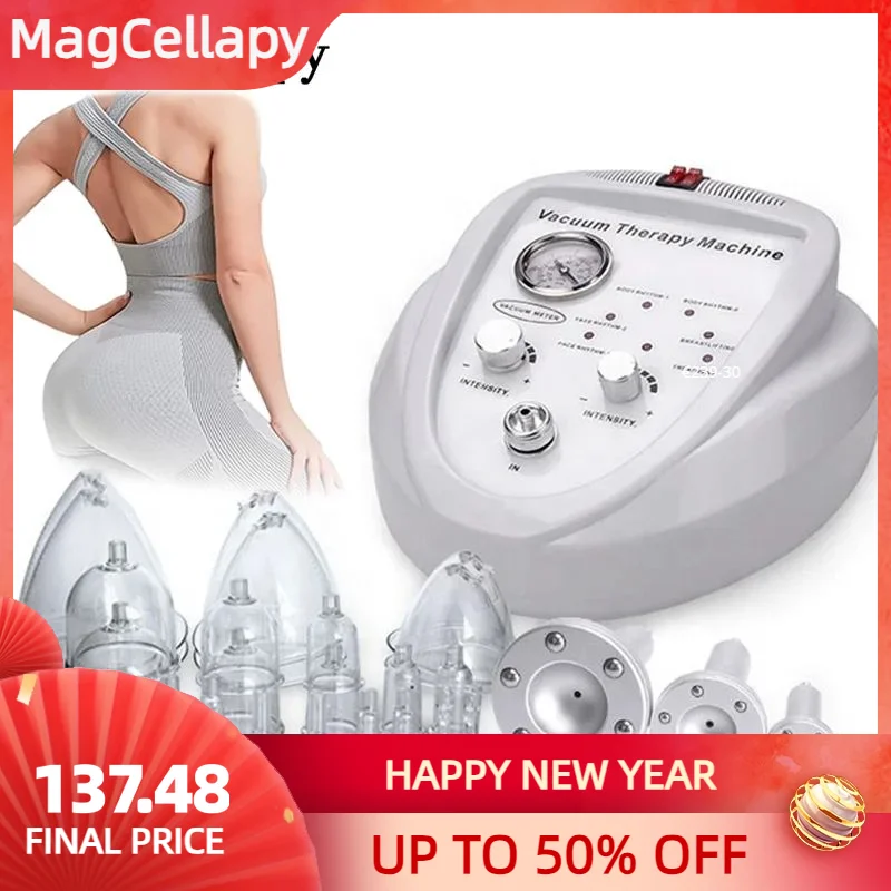 Massaggio Al Seno Macchina Per Il Sollevamento Dei Glutei Strumento Per La Cura Del Torace Attrezzatura Per La Bellezza Per La Terapia Del Vuoto Dell'