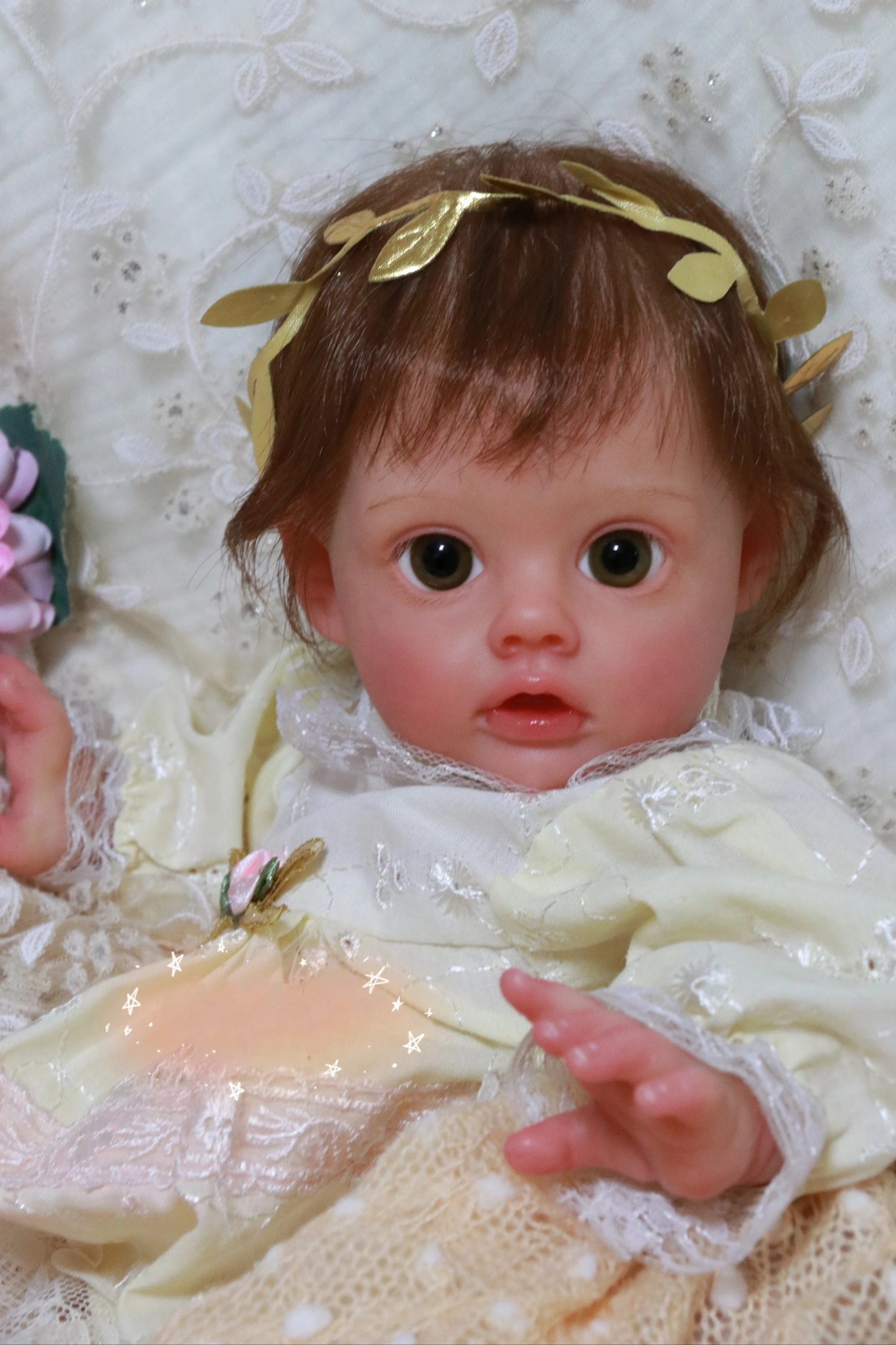 28cm Mini Solid Silicone Baby Handmade Painted and Unpainted Bebe Reborn  Dolls Muñecas Reborn Bebe Reborn Corpo De silicone - AliExpress