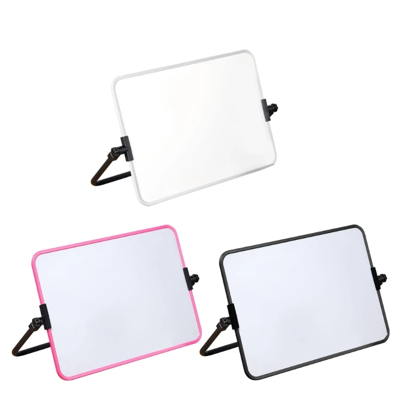 

OFBK Double Sided Mini Whiteboard A4 Size, Easy to Clean Handheld Magnetic
