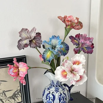 Artificial Rose & Iris Bouquet 2