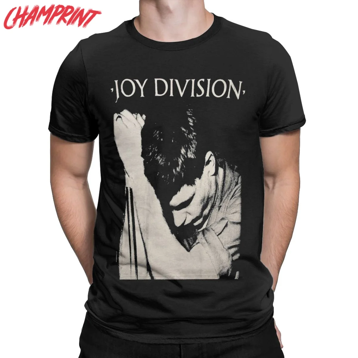Joy Division Men T Shirts Vintage Tee Shirt Short Sleeve Crewneck