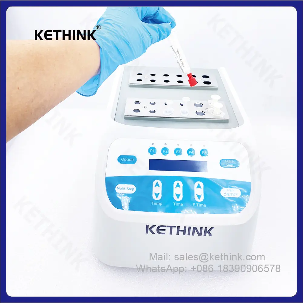 New Product KT-PGM135 Dental 1ml 3ml 5ml Plastic Medical Syringe Heater with Digital Display