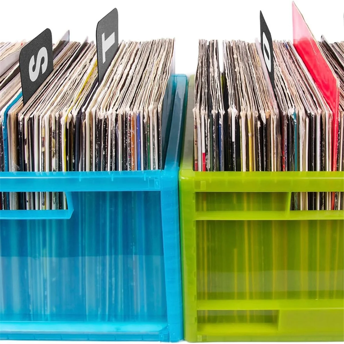 Vinyl Record Organizer 26 Pcs Vinyl Record Dividers DVD Alphabetical Dividers A-Z