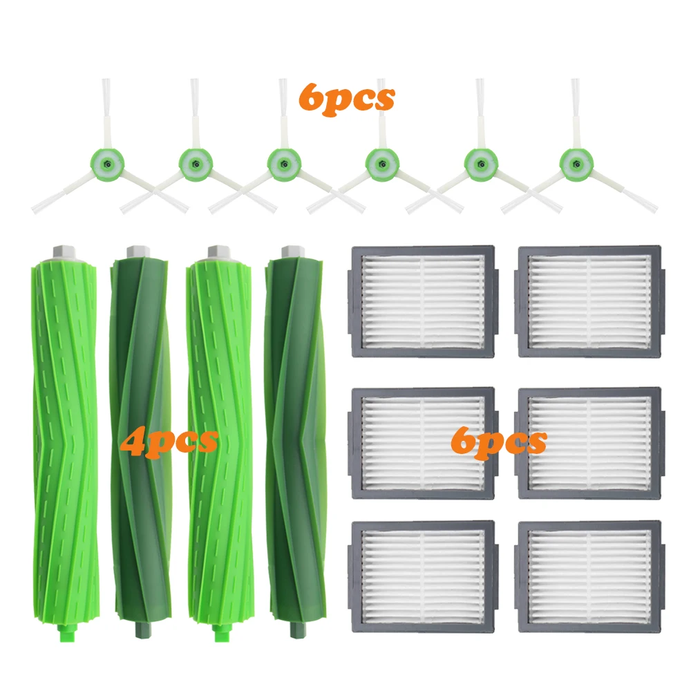 

Роликовая щетка, фильтр, боковая щетка для iRobot Roomba i7 + / i7 Plus E5 E6 E7, пылесборники для роботов-пылесосов