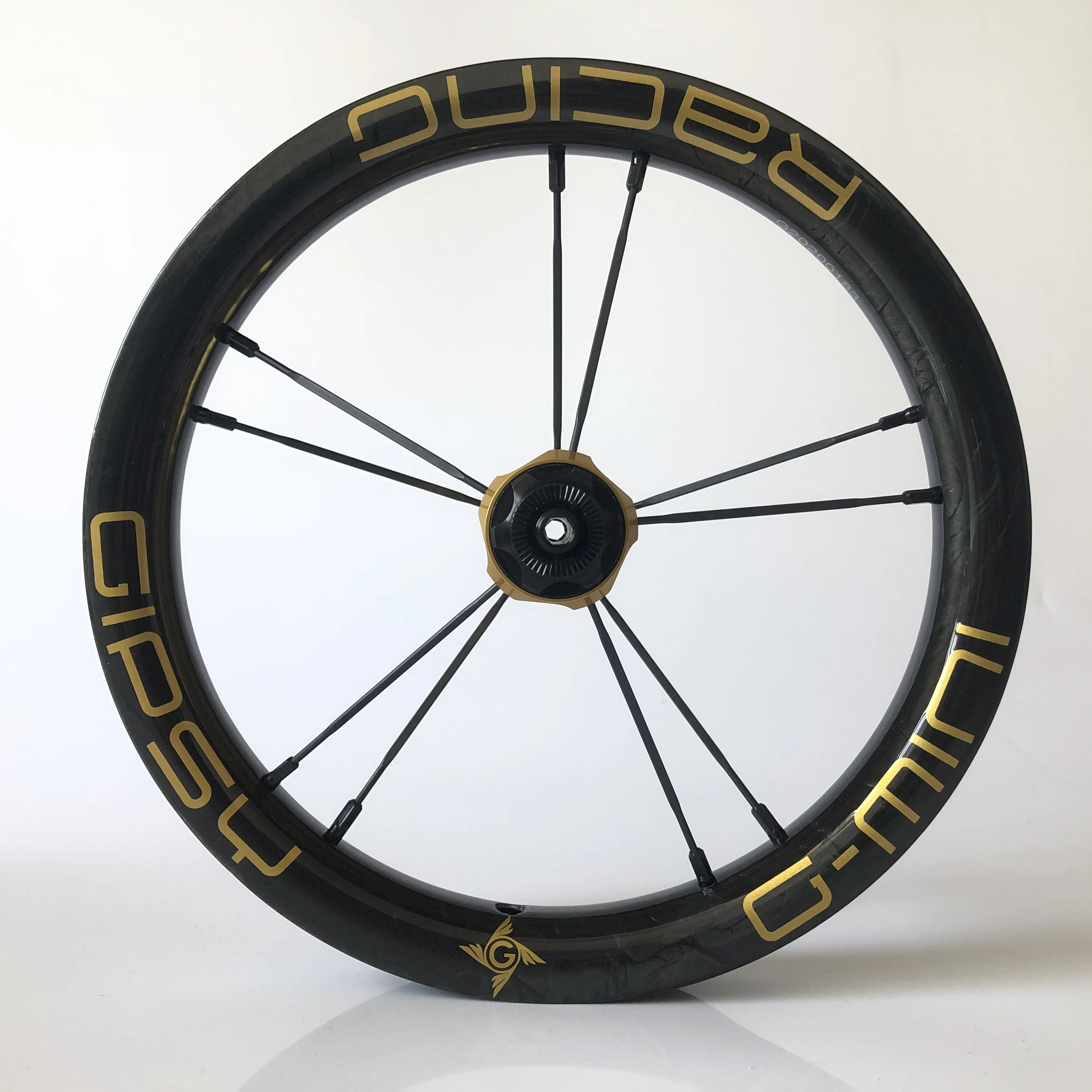 ジプシー炭素12インチホイール3スポークバランスバイクホイール