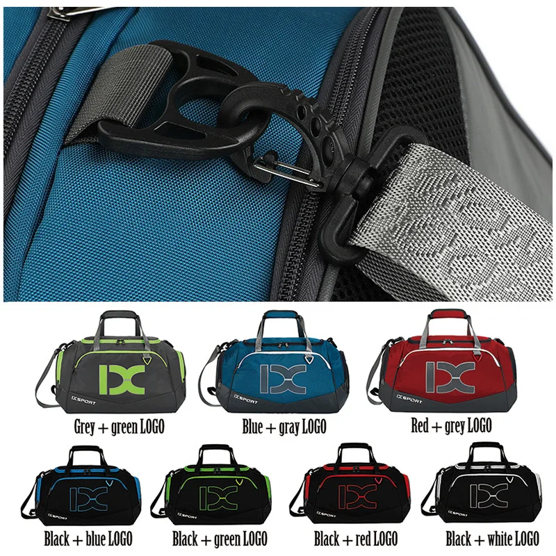 INOXTO 40L Sports Bag Training Gym Bag Men Woman Fitness Bags Durable Multifunction Handbag Outdoor Sporting Tote Male Female 5