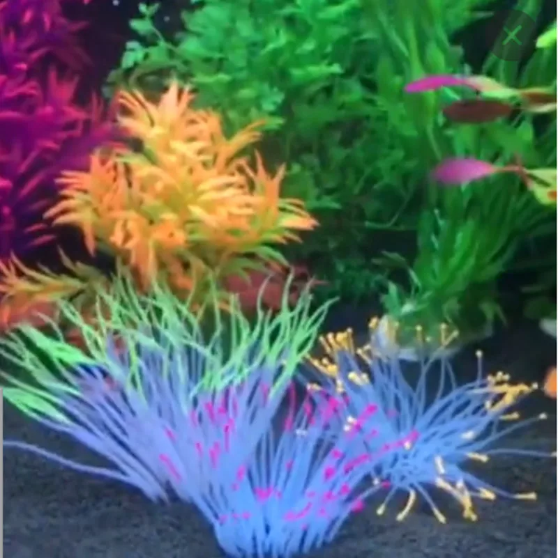 Luminous Glow-in-the-Dark Aquarium Coral Decor
