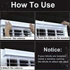 Valance Clips, Clear Plastic Valance Clips For Blinds, Hidden Window Blind Clips For Horizontal Blind Valance 2