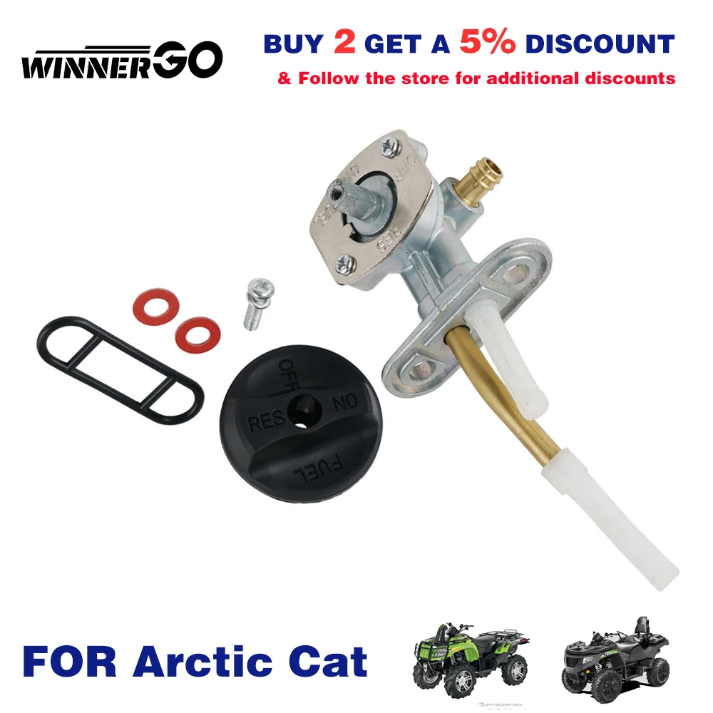 ON OFF Fuel Petrol Tap Petcock Switch for Arctic Cat 250 300 400 Cat 454 500 2X4 4X4 Automatic Manual Transmission 0470-344 велорюкзак deuter speed lite 20 л petrol arctic 3410218 3325