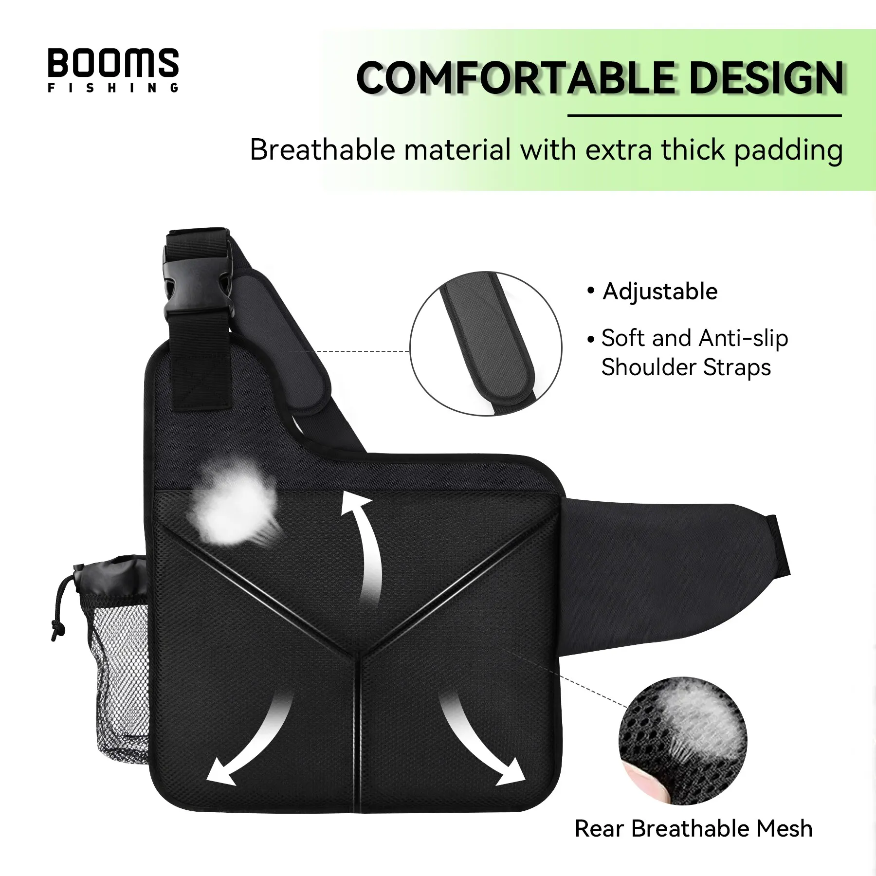 Booms Fishing IB1 Fishing Bag High-Capacity Tackle Storage Bags Large Sea Freshwater Backpack Carpfishing Professional Equipmen fishing bag