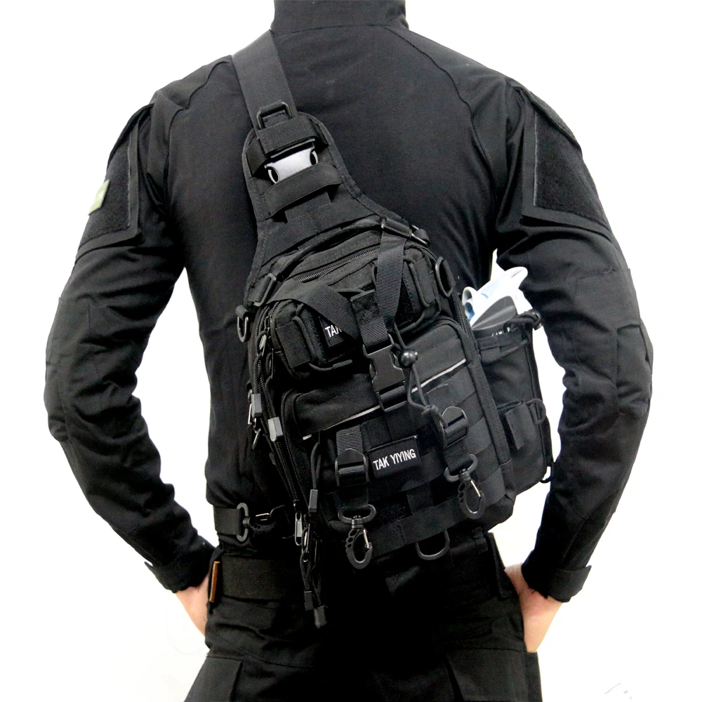 Outdoor Hip Hop Techwear Tactical Crossbody Bag Men