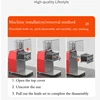 Commercial Desktop Electric Small Meat Cutting Machine Fresh Pork Chicken beef Meat Cutting Machine fish slicer machine For Home 3