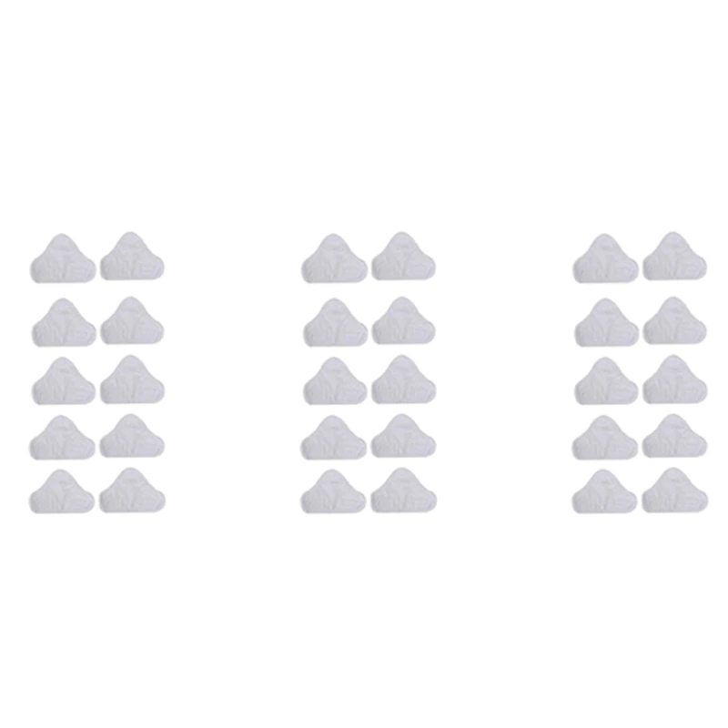 

30 шт./упаковка, треугольная подкладка для швабры H2O X5