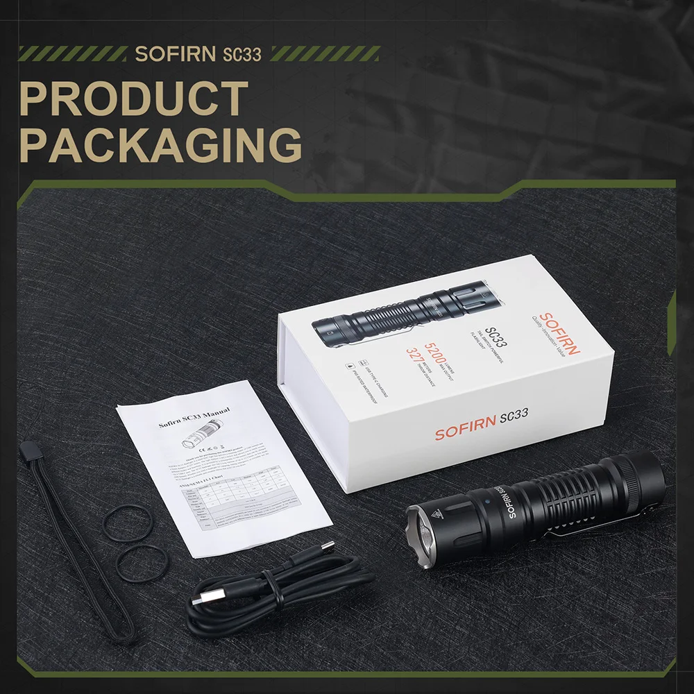 High-Power Rechargeable Tactical Flashlight 6