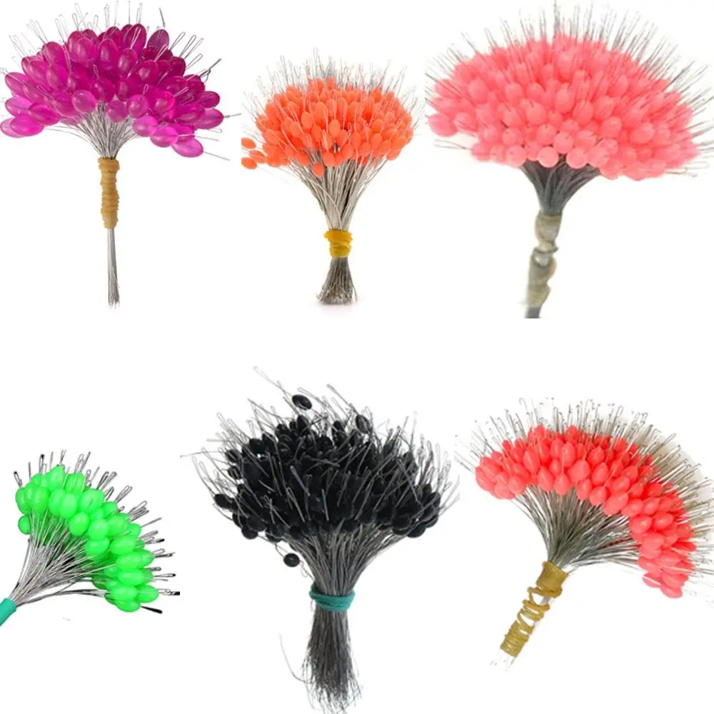 

100/300 шт./партия, силиконовые поплавки для лески