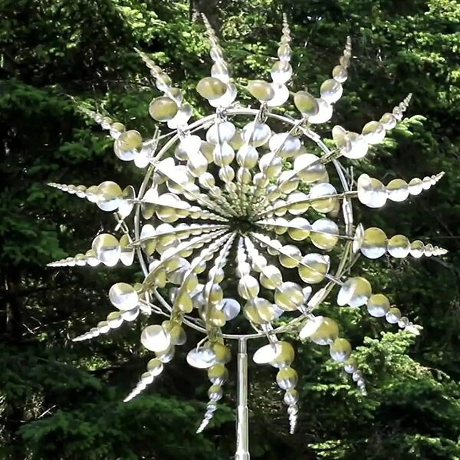 

Unique and Magical Metal Windmill Kinetic Wind Spinners for Yard and Garden Wind Catchers Chimes Outdoor Patio Lawn Decoration