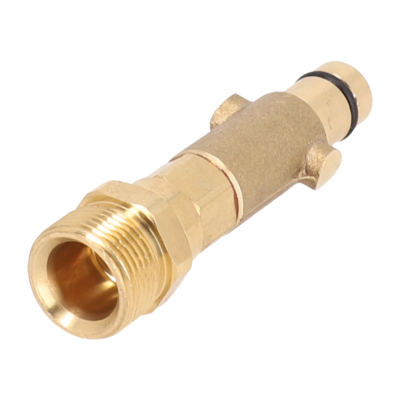 Adaptateur baïonnette M22 pour nettoyeur haute pression, compatible Nilfisk Gerni, posé sur fond blanc