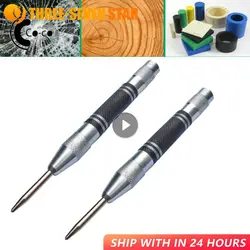 Automatic Centre Punch General Automatic Punch Woodworking Metal Drill Adjustable Spring Loaded Automatic Punch Hand Tools Sets