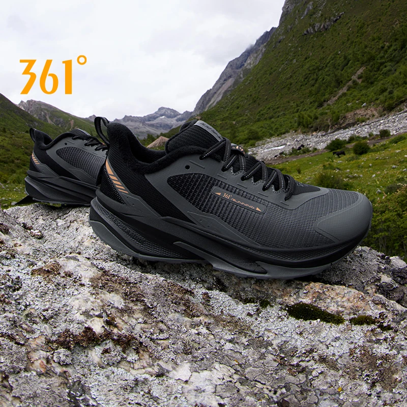 Chaussures de course légères en maille pour hommes, série thermique, baskets polyvalentes, rebond, peluche, chaud, mâle, Leuven, 672442220B, nouveau, hiver, 361 1