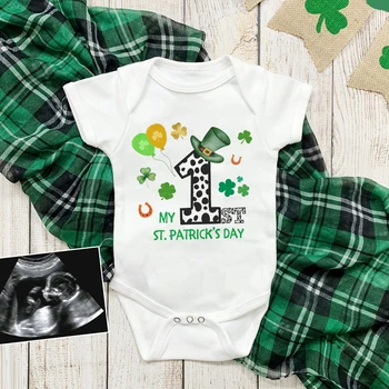 Baby's First St. Patrick’s Day Romper 1