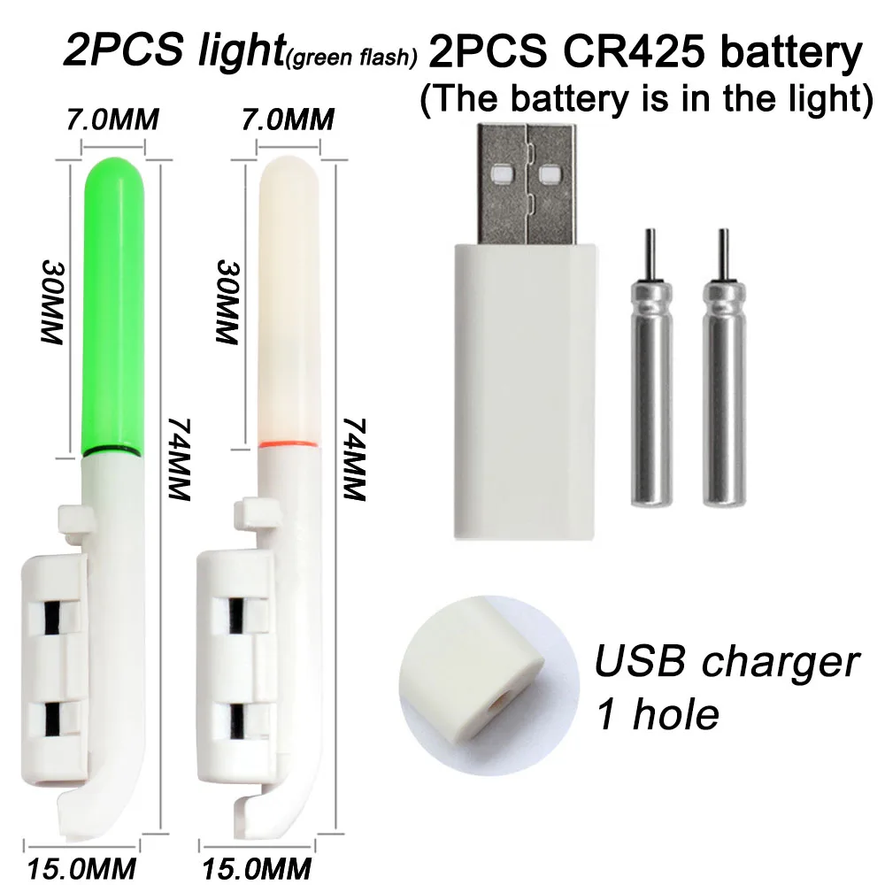 Leurre De Pêche Lumière De Poisson Lumineuse Longue Durée CR425 Lumière