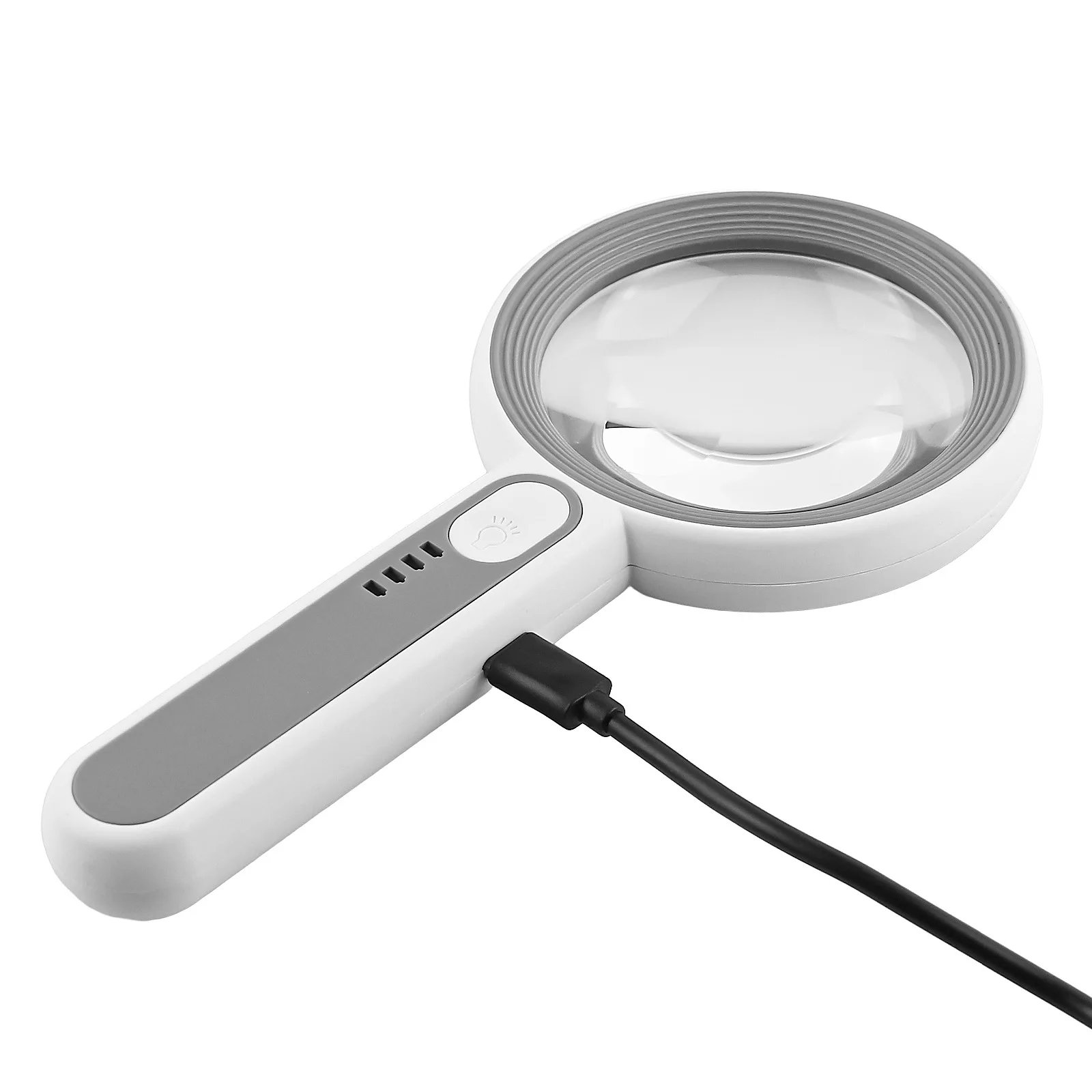 Best Pocket Magnifying Glass with Light Magnify 45 Times Drawer with High  Magnification Lightweight Handheld Magnifying Glass - AliExpress